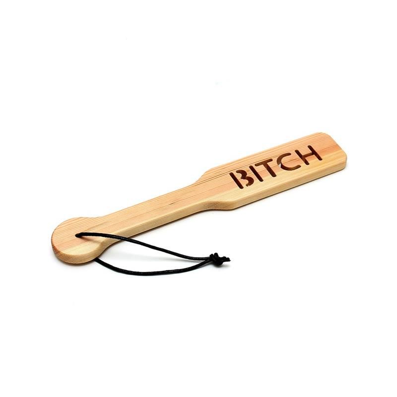 Bondage Play Wooden Paddle